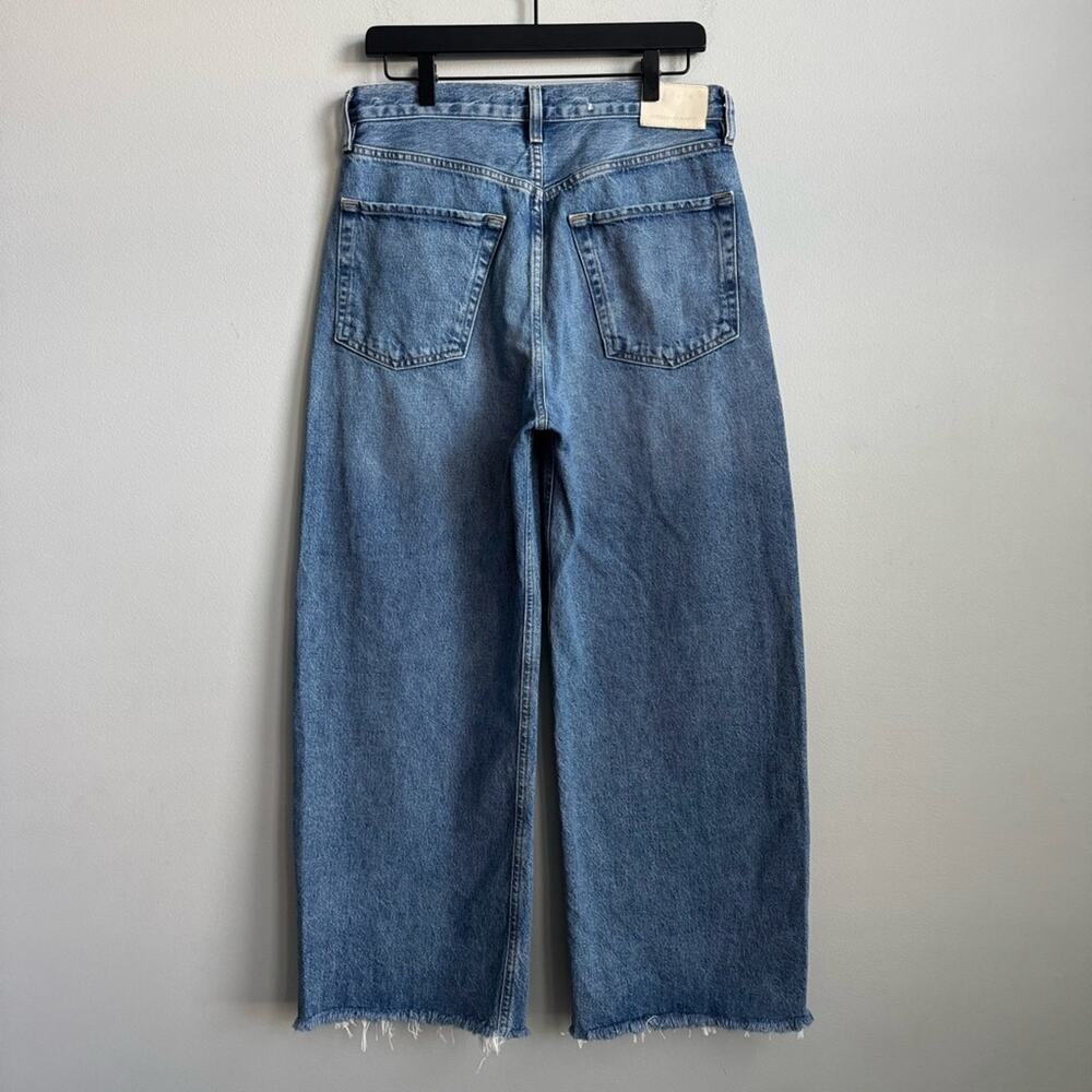 Citizens of Humanity Ayla Raw Hem Crop Jeans in Doheny Wash Size 29 - Picture 10 of 15